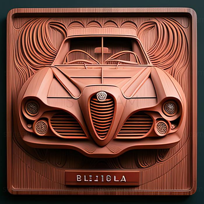 3D model Alfa Romeo Alfetta (STL)